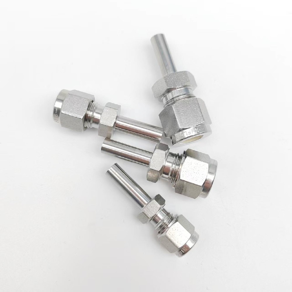 不锈钢光杆卡套接头